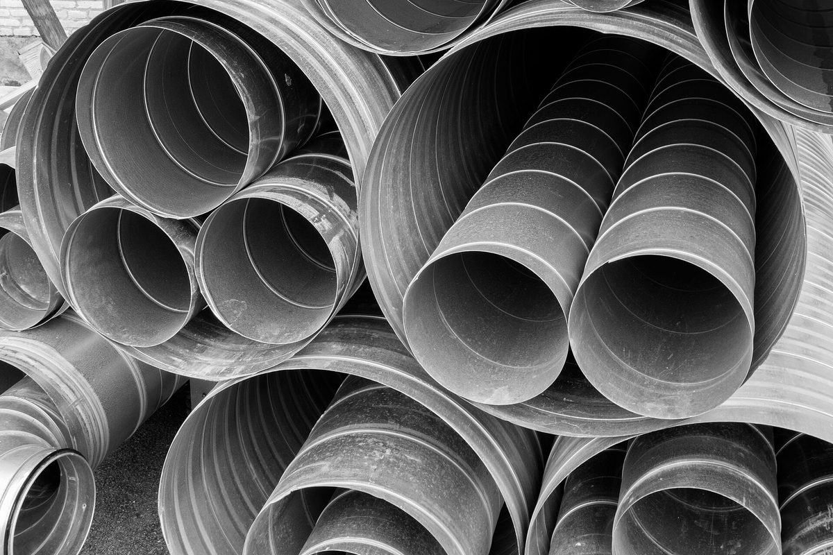 HVAC metal ductwork